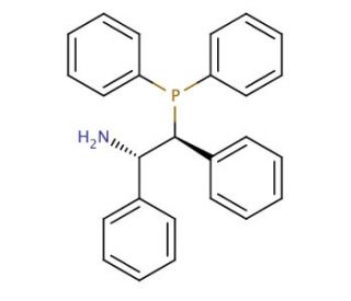 (1S,2S)-2-(Diphenylphosphino)-1,2-diphenylethylamine (CAS 1091606-67-5) - chemical structure image