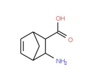 (1S,2S,3R,4R)-(&plus;)-3-aminobicyclo[2.2.1]hept-5-ene-2-carboxylic acid (CAS 202187-27-7) - chemical structure image