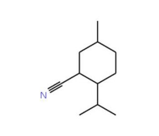 (1S,2S,5R)-Neomenthyl cyanide (CAS 180978-26-1) - chemical structure image