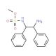 (1S,2S)-N-Methylsulfonyl-1,2-diphenylethanediamine (CAS 300345-76-0) - chemical structure image