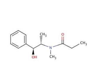 (1S,2S)-(&plus;)-Pseudoephedrinepropionamide (CAS 159213-03-3) - chemical structure image