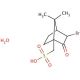 (1S)-(+)-3-Bromocamphor-10-sulfonic acid hydrate (CAS 206860-46-0) - chemical structure image