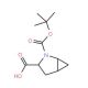 (1S,3S,5S)-2-(tert-butoxycarbonyl)-2-azabicyclo[3.1.0]hexane-3-carboxylic acid - chemical structure image