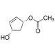 (1S,4R)-cis-4-Acetoxy-2-cyclopenten-1-ol (CAS 60410-16-4) - chemical structure image