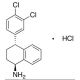 (1S,4R)-N-Desmethyl Sertraline Hydrochloride (CAS 675126-07-5) - chemical structure image