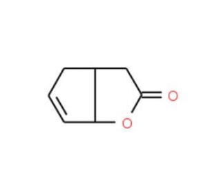 (1S,5R)-2-Oxabicyclo[3.3.0]oct-6-en-3-one (CAS 43119-28-4) - chemical structure image
