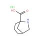 (1S,5R)-6-azabicyclo[3.2.1]octane-5-carboxylic acid hydrochloride - chemical structure image