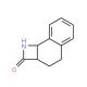 (1S,6S)-4,5-benzo-7-azabicyclo[4.2.0]octan-8-one (CAS 874292-66-7) - chemical structure image