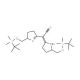 (1S,9S)-1,9-Bis[(tert-butyldimethylsiloxy)methyl]-5-cyanosemicorrin (CAS 105251-52-3) - chemical structure image