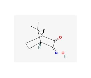 (1S,E)-(&minus;)-Camphorquinone 3-oxime (CAS 251645-83-7) - chemical structure image