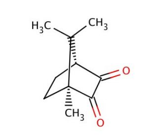 (1S)-(+)-Camphorquinone (CAS 2767-84-2) - chemical structure image