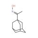 (1Z)-1-(1-adamantyl)ethanone oxime - chemical structure image
