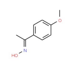 (1Z)-1-(4-methoxyphenyl)ethanone oxime - chemical structure image