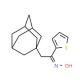 (1Z)-2-(1-adamantyl)-1-thien-2-ylethanone oxime - chemical structure image