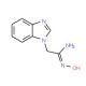 (1Z)-2-(1H-benzimidazol-1-yl)-N′-hydroxyethanimidamide - chemical structure image