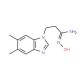(1Z)-3-(5,6-dimethyl-1H-benzimidazol-1-yl)-N′-hydroxypropanimidamide - chemical structure image
