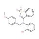 2-[(1,1-dioxido-1,2-benzisothiazol-3-yl)(4-methoxybenzyl)amino]phenol - chemical structure image