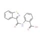 2-[(1,2-Benzisothiazol-3-ylcarbonyl)amino]-benzoic acid - chemical structure image