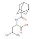 2-[(1-adamantylcarbonyl)amino]-4-methylpentanoic acid - chemical structure image