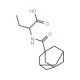 2-[(1-adamantylcarbonyl)amino]butanoic acid - chemical structure image