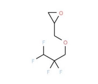 2-[(2,2,3,3-Tetrafluoropropoxy)methyl]oxirane (CAS 19932-26-4) - chemical structure image
