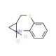 2-{[(2,2-dichlorocyclopropyl)methyl]sulfanyl}aniline - chemical structure image