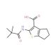 2-[(2,2-dimethylpropanoyl)amino]-5,6-dihydro-4H-cyclopenta[b]thiophene-3-carboxylic acid - chemical structure image