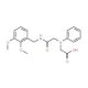 [{2-[(2,3-Dimethoxybenzyl)amino]-2-oxoethyl}(phenyl)amino]acetic acid - chemical structure image