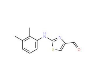 2-[(2,3-dimethylphenyl)amino]-1,3-thiazole-4-carbaldehyde - chemical structure image