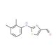 2-[(2,3-dimethylphenyl)amino]-1,3-thiazole-4-carbaldehyde - chemical structure image