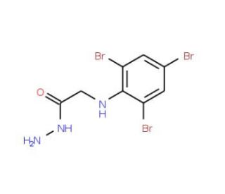 2-[(2,4,6-Tribromophenyl)amino]acetohydrazide - chemical structure image