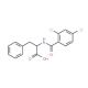 2-[(2,4-dichlorobenzoyl)amino]-3-phenylpropanoic acid - chemical structure image
