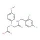 [{2-[(2,4-Dichlorobenzyl)amino]-2-oxoethyl}-(4-methoxyphenyl)amino]acetic acid - chemical structure image