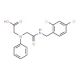 [{2-[(2,4-Dichlorobenzyl)amino]-2-oxoethyl}(phenyl)amino]acetic acid - chemical structure image