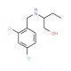 2-[(2,4-dichlorobenzyl)amino]butan-1-ol - chemical structure image