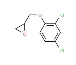 2-[(2,4-dichlorophenoxy)methyl]oxirane (CAS 2212-07-9) - chemical structure image