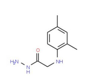 2-[(2,4-dimethylphenyl)amino]acetohydrazide - chemical structure image