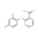2-[(2,4-dimethylphenyl)thio]nicotinic acid - chemical structure image