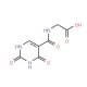 2-[(2,4-dioxo-1,2,3,4-tetrahydropyrimidin-5-yl)formamido]acetic acid - chemical structure image