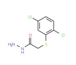 2-[(2,5-dichlorophenyl)thio]acetohydrazide - chemical structure image