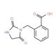 2-[(2,5-dioxoimidazolidin-1-yl)methyl]benzoic acid - chemical structure image