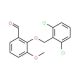 2-[(2,6-Dichlorobenzyl)oxy]-3-methoxybenzaldehyde - chemical structure image