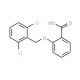 2-[(2,6-Dichlorobenzyl)oxy]benzoic acid - chemical structure image