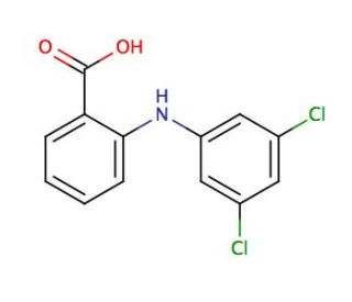 2-[(2,6-Dichlorophenyl)amino]benzaldehyde (CAS 22121-58-0) - chemical structure image
