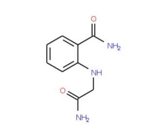 2-[(2-amino-2-oxoethyl)amino]benzamide - chemical structure image