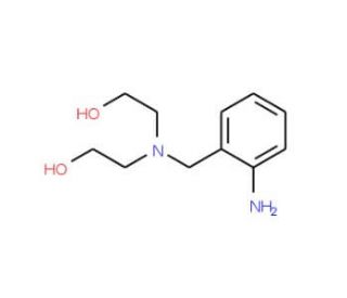 2-[(2-Amino-benzyl)-(2-hydroxy-ethyl)-amino]-ethanol - chemical structure image