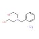 2-[(2-Amino-benzyl)-(2-hydroxy-ethyl)-amino]-ethanol - chemical structure image