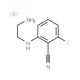 2-[(2-aminoethyl)amino]-6-fluorobenzonitrile hydrochloride - chemical structure image