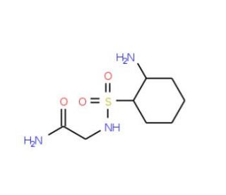 2-{[(2-aminophenyl)sulfonyl]amino}acetamide - chemical structure image
