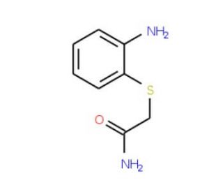 2-[(2-aminophenyl)thio]acetamide (CAS 90271-33-3) - chemical structure image